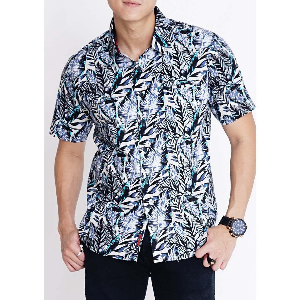 

Dancus - Kemeja Pria Motif Print Tangan Pendek Merk Dancus (1911.714.2)B