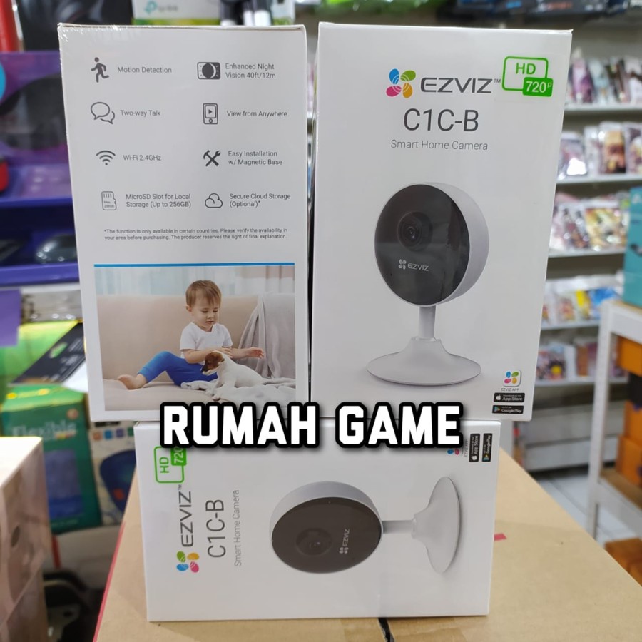EZVIZ C1HC Telecamera Wi-Fi per interno,1080P,audio bidirezionale,supporto microSD,IR 10m / Store | EZVIZ C1HC Telecamera Wi-Fi per interno ,1080P,audio bidirezionale,supporto microSD,IR 10m