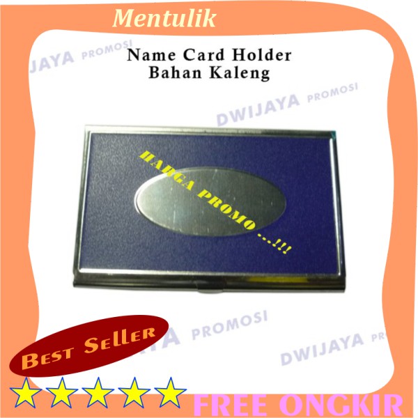 

40 OFF KHUSUS HARI INI !!! Name Card Holder Bahan Kaleng