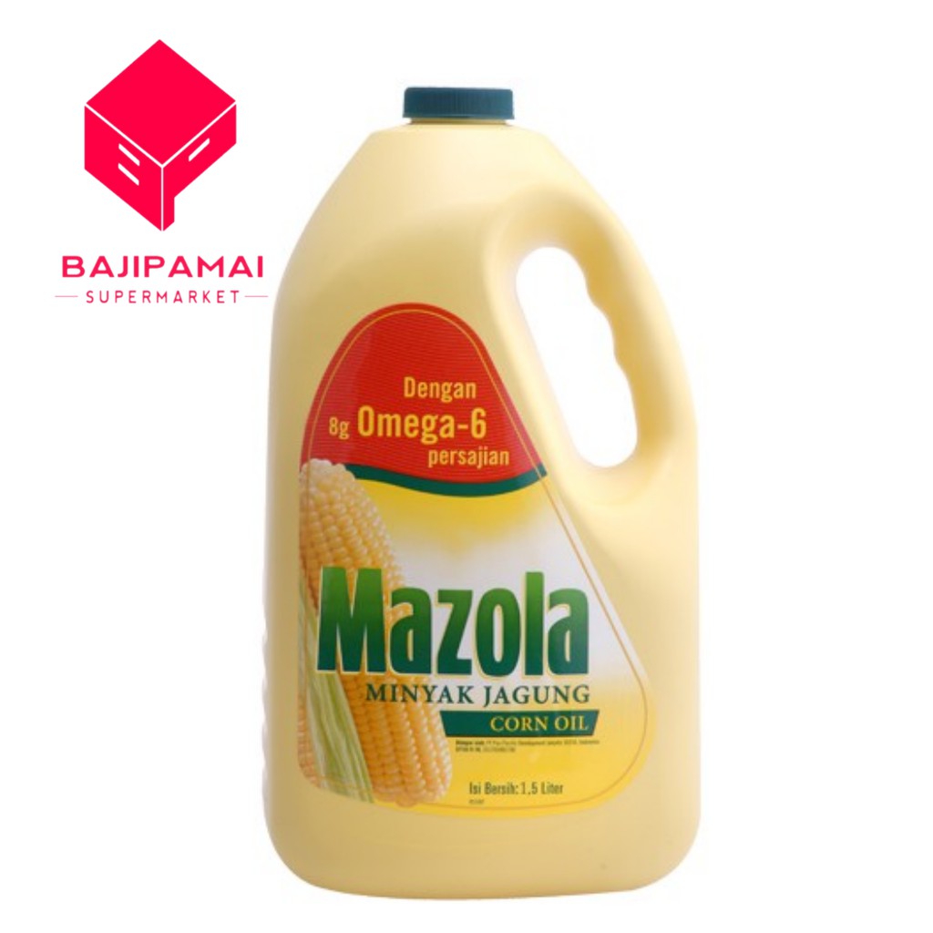 

MINYAK JAGUNG MAZOLA / CORN OIL 1,5 LT