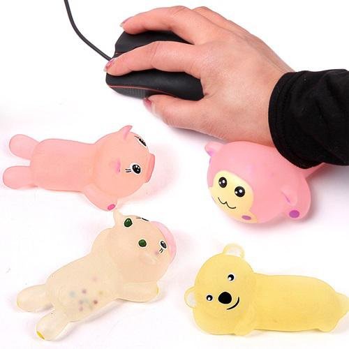 Mouse pad Animal Wrist Gel Gel untuk Bantalan Tangan - 51950 Harga Satuan