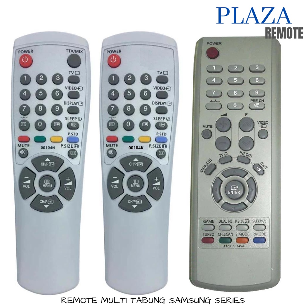 Remote SAMSUNG TV 104K dan 104M