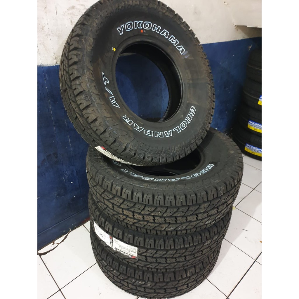 Ban Mobil Import YOKOHAMA Geolandar AT -G015 ukuran 31 10,5 r15 - PASANG DI TOKO