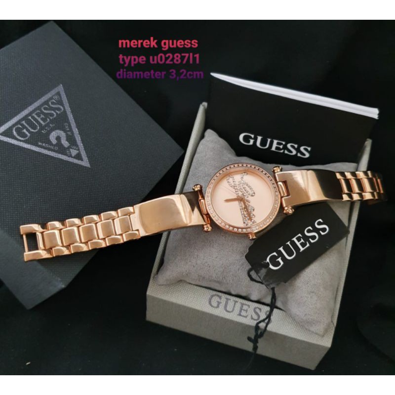 Guess Original / Jam Tangan Cewek / Kado Ultah Cewek