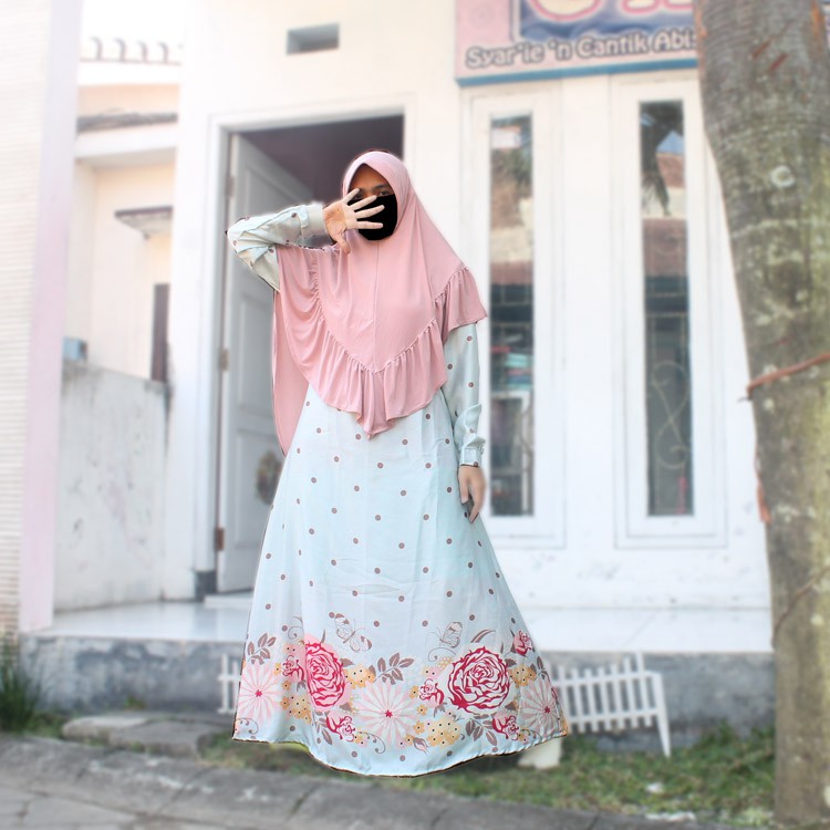 ZEEAUDREY gamis JUMBO BIGSIZE LD 100 cm deanara menyusui 