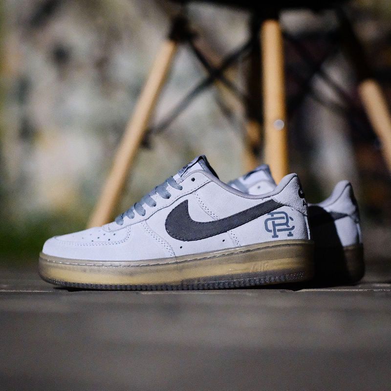 Jual Nike Air Force Reigning Champ Grey Light Grey Nike Airforce Low Suede Wolf Grey