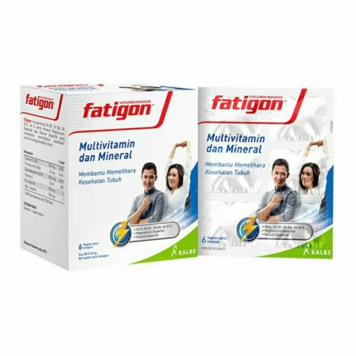Fatigon Multivitamin dan Mineral , Fatigon spirit tablet