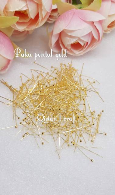 Paku pentul gold n silver