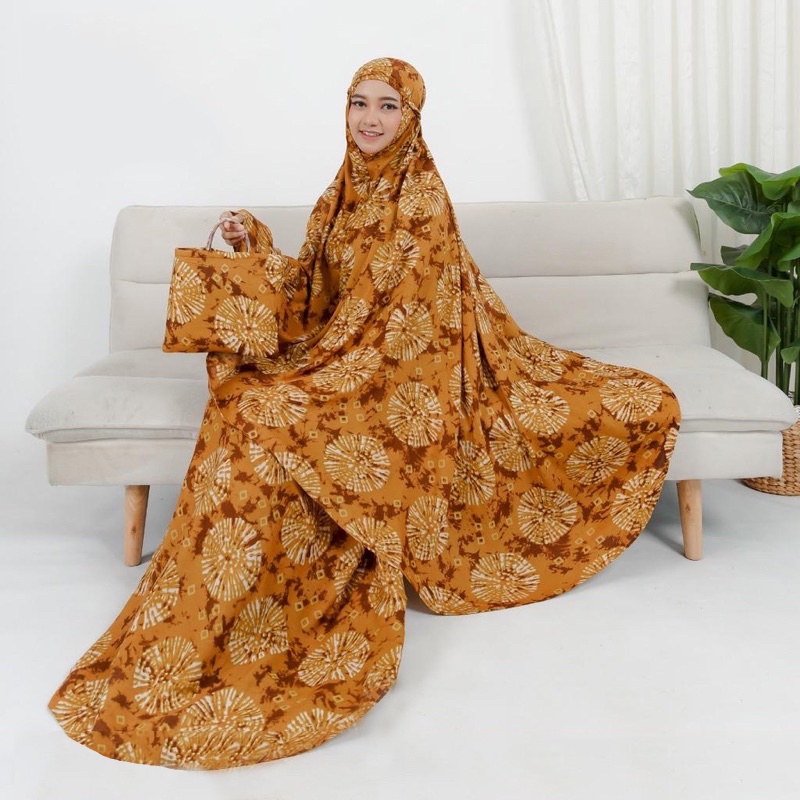 Mukena Dewasa Katun Rayon Standar