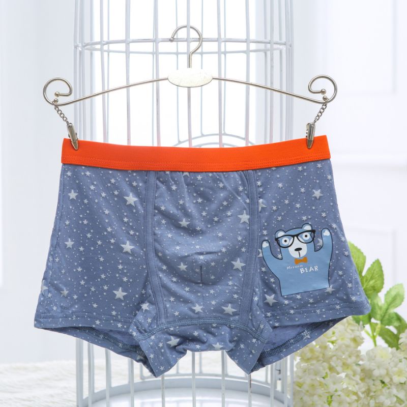 BXL 01 - 08 Set Celana Boxer Anak Laki Laki isi 3pcs Super Lembut