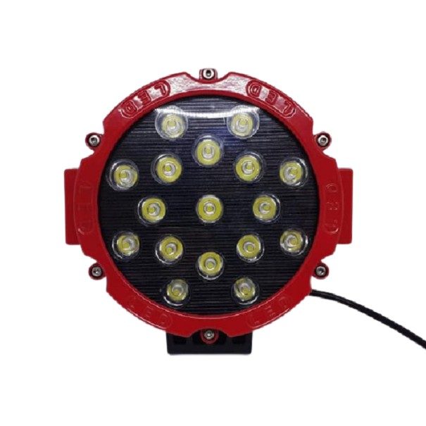 Lampu Sorot LED Worklight 17 Titik Mata Cree Tembak 51 Watt Mobil Motor 51Watt offroad 51W