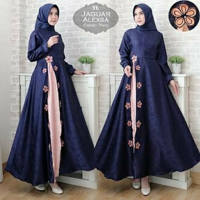 Set GAmis Syari Polos Maxmara Lux Anayah Real Pic Haji Umroh Gamis Syari Hijab Syari Bahan Lembut