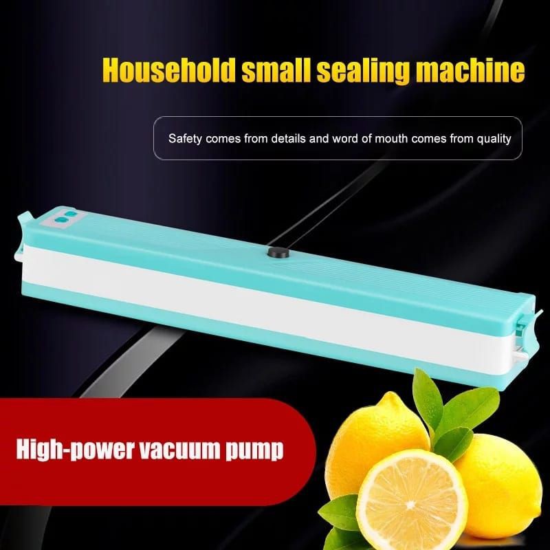 Vacuum Sealer Elektrik / Mesin Vakum Makanan 220V 100 Watt