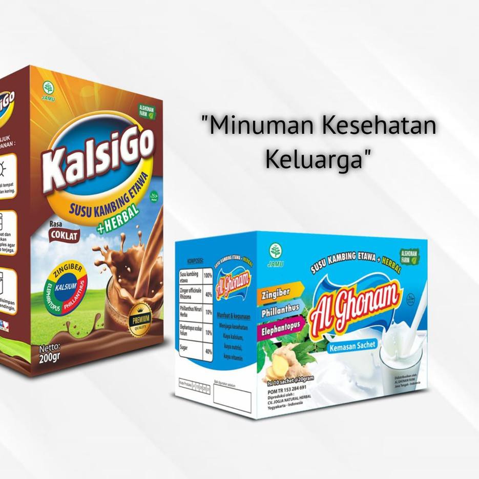 

MALL Susu Kambing Etawa Bubuk KALSIGO Rasa Coklat - Nikmat bergizi dan kaya manfaat