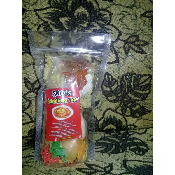 

seblak dengan bumbu kuah basah