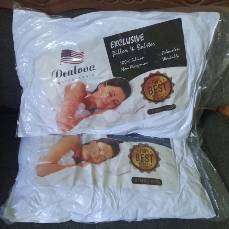 PAKET HEMAT 2 BANTAL HOTEL PILLOW JUMBO SIZE