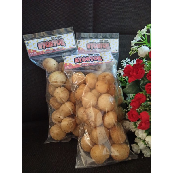 

Cimol Kering 50Gr Varian Rasa | Original Daun Jeruk/Pedas Daun Jeruk NYONYOR | Endog Lewo | Emplod | Rasa Enak Termurah