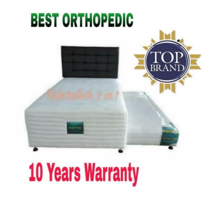 2 IN 1 KASUR SORONG UK 100 DAN 120 FULL REBONDED ORTHOPEDIC TYPE FAMILY
