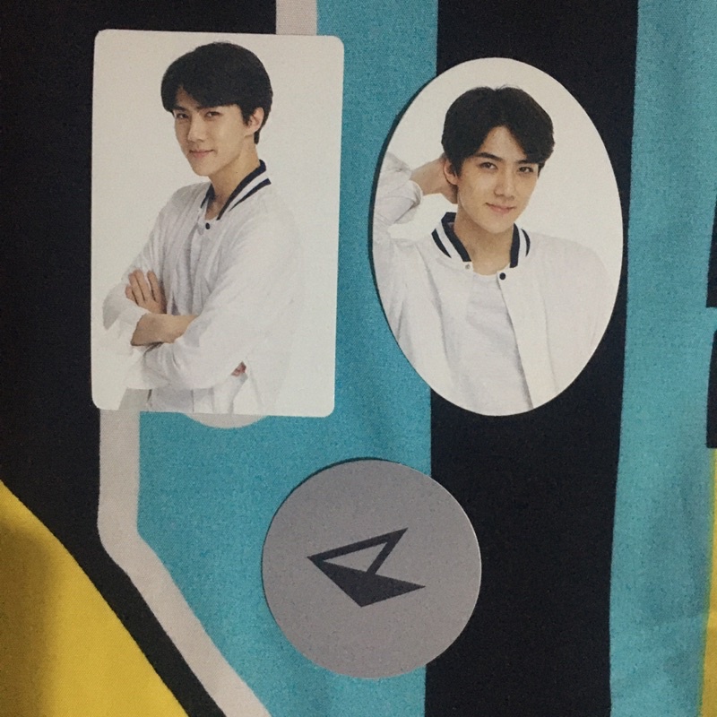 Sticker set pc photocard official exo planet 2 exoluxion exo’luxion oh sehun osh