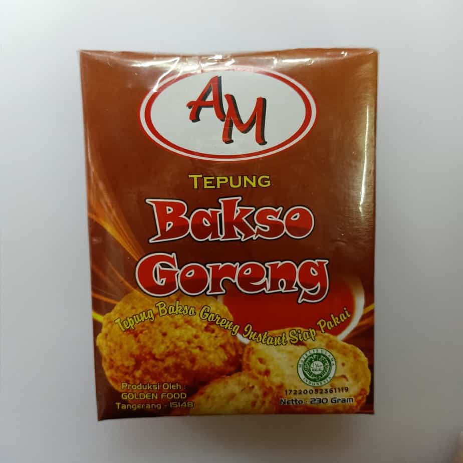 

Tepung Bakso Goreng AM 230gr