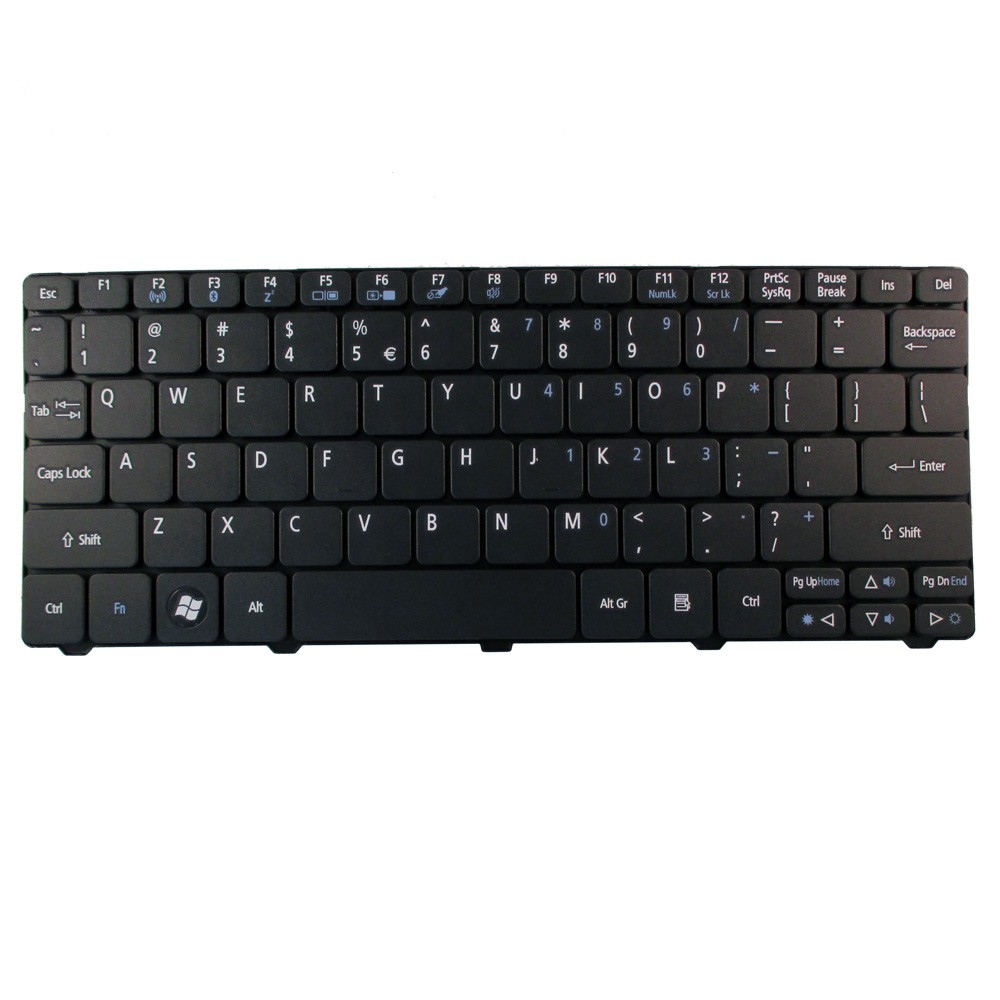 KEYBOARD ACER D255 D257 HITAM ORIGINAL