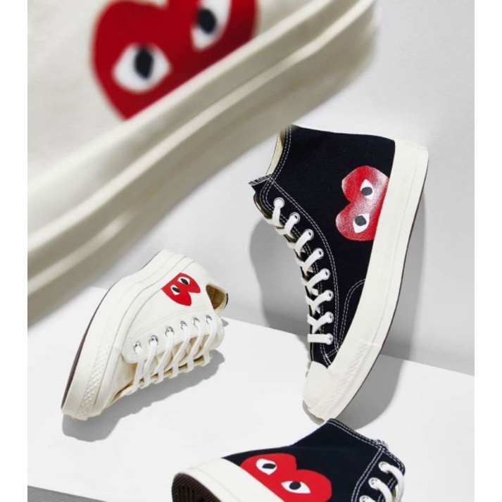 comme de garcons high tops