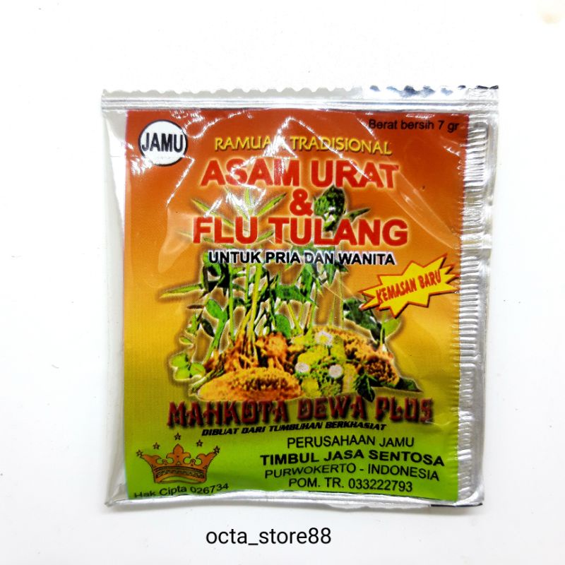 jamu asam urat & flu tulang