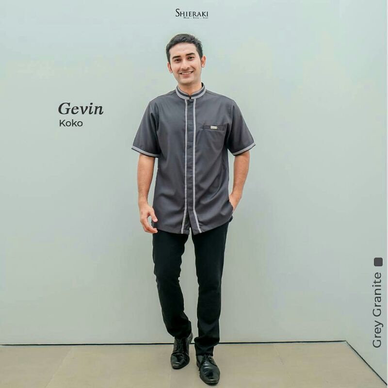 Gevin Koko (Koko Ayah/ Dewasa) Lengan Pendek by Shieraki