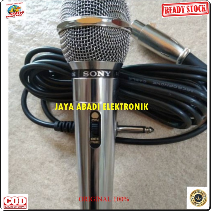 G509 SONY MIC HANDLE KABEL DYNAMIC BAHAN BESI MIKROPHONE VOKAL AUDIO SUARA JERNIH DAN ENTENG PROFESIONAL PENGERAS SUARA PRAKTIS TINGGAL COLOK AJA KE AUDIO TANPA BATERAI PRODUK BERKHUALITAS HARGA TERJANGKAU