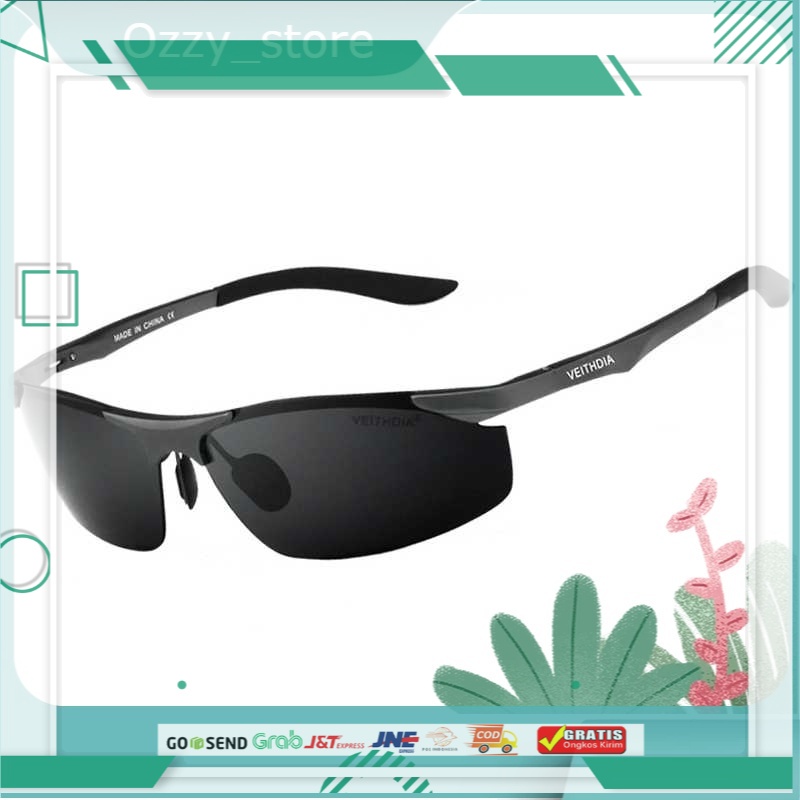 Veithdia Kacamata Pria UV Polarized - 6529