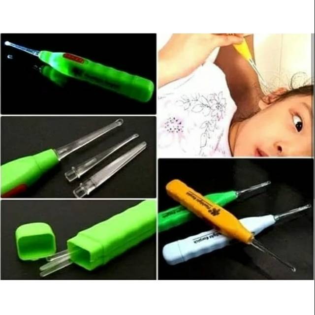 Korek Kuping LED - Ear pick LED