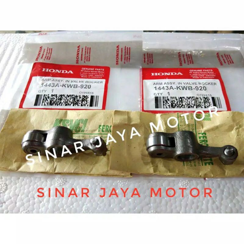 Platuk pelatuk roller rocker arm blade in in harga sepasang original