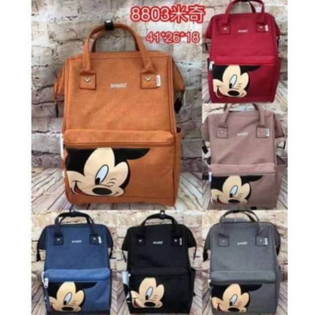 Tas Anello Disney/tas Anello/tas ransel Anello/tas Disney/tas mickey mouse