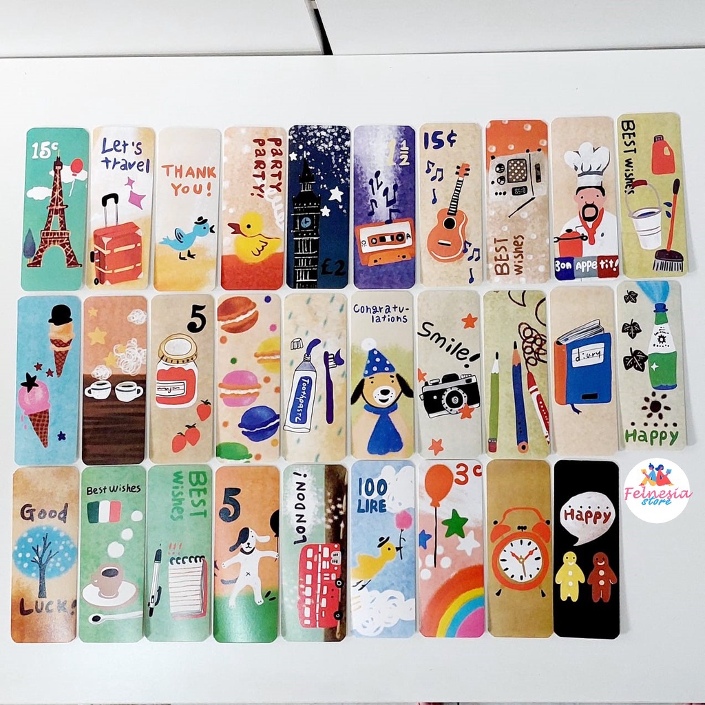 

Pembatas Buku / Bookmark Lucu 1