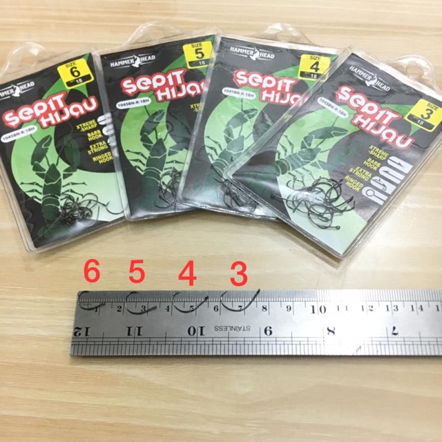 Kail Udang sepit biru hammerhead 1045