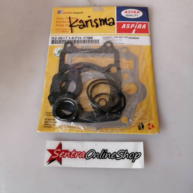 Paking perpak Topset Karisma Supra X 125 Aspira H2061T1KPH170W