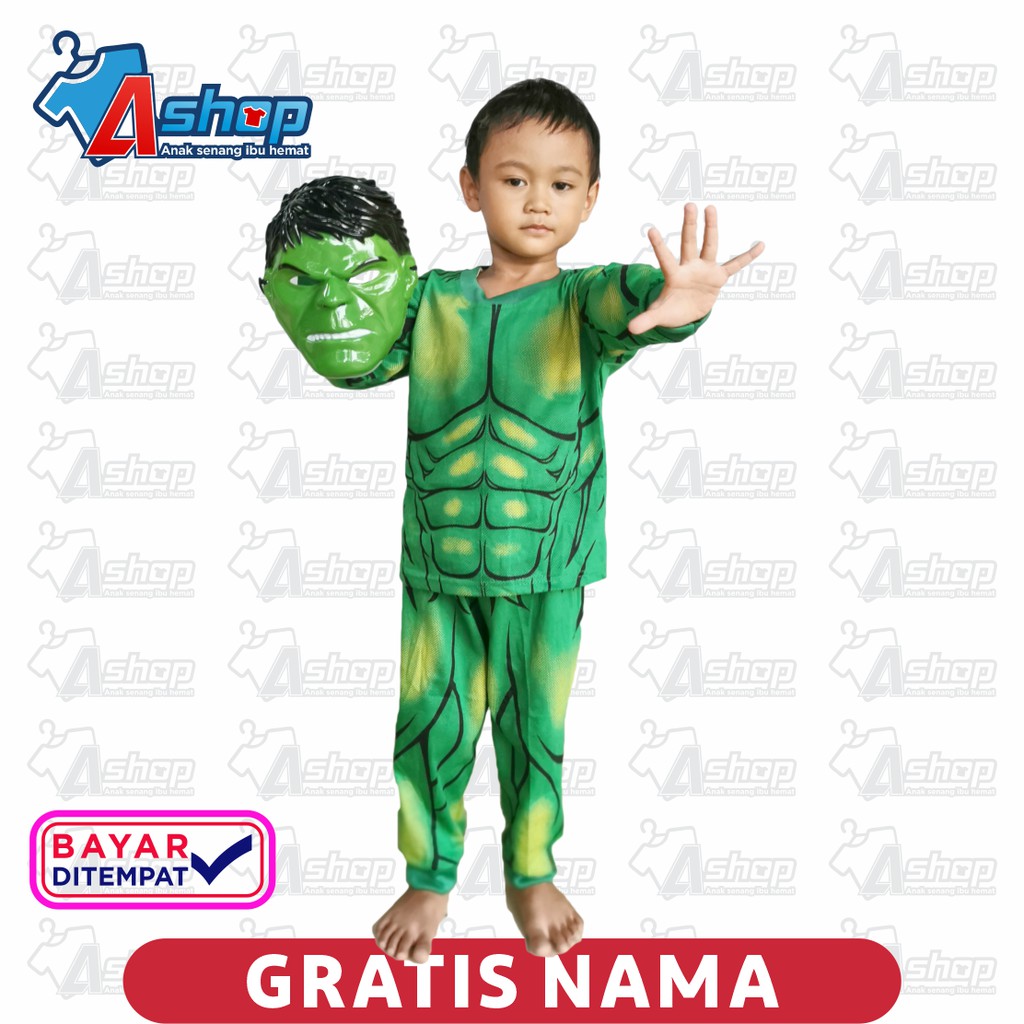 Baju Kostum Hulk