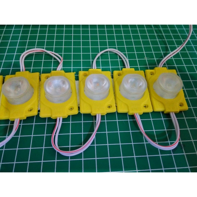 [DSP-9113] LED MODUL 2538 1 MATA 1.5 WATT 12V KUNING