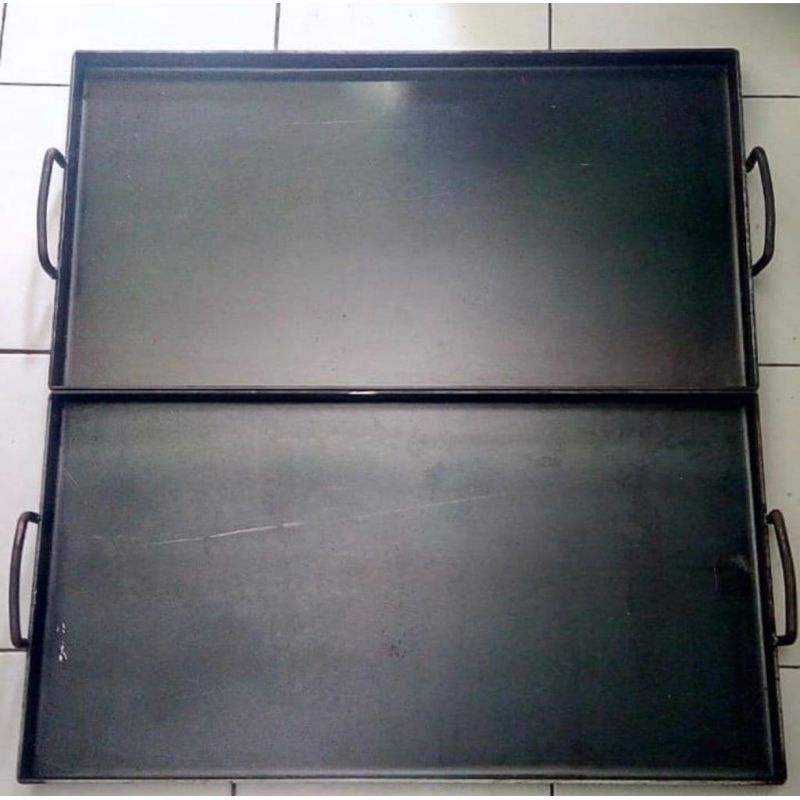 Wajan Datar persegi panjang Cumi roti sosis baker Bandung Spesial