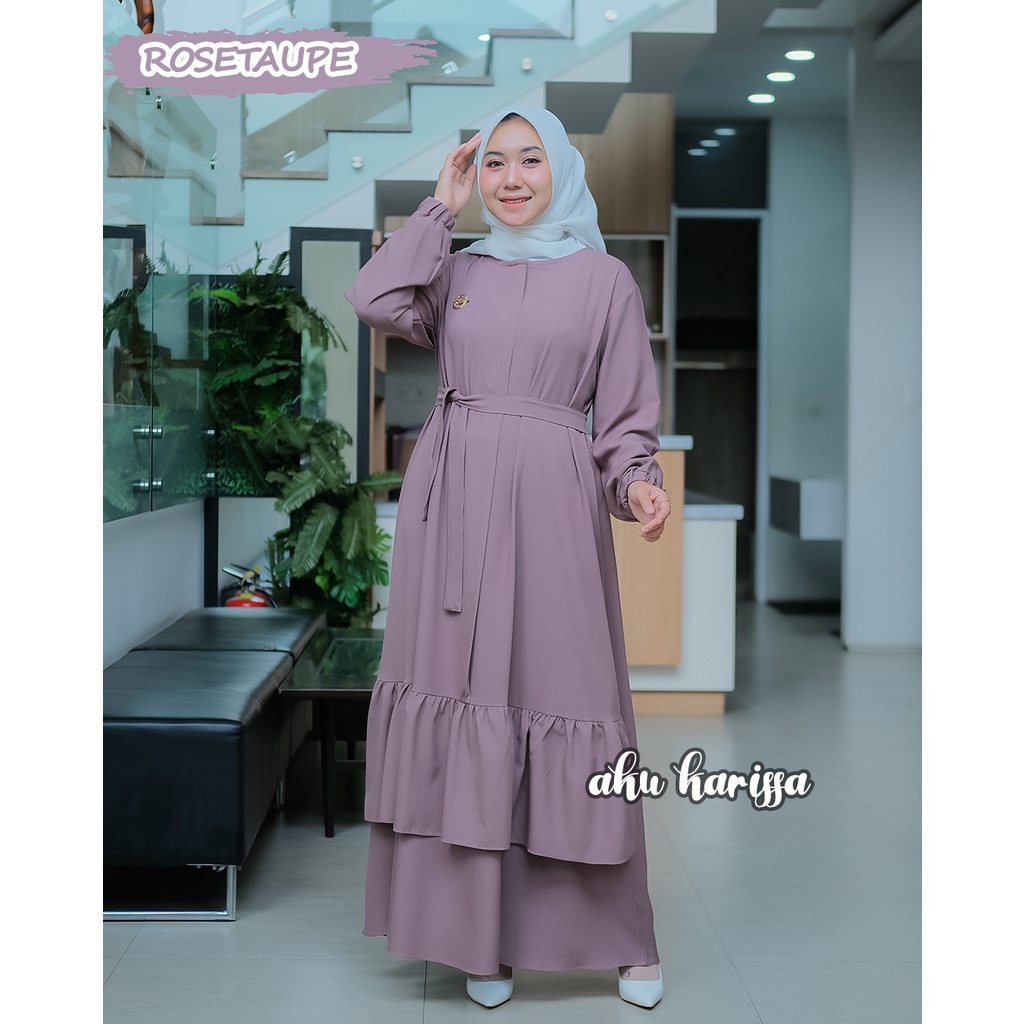 Gamis Aku Karissa Terbaru Faiqa Dress Ori