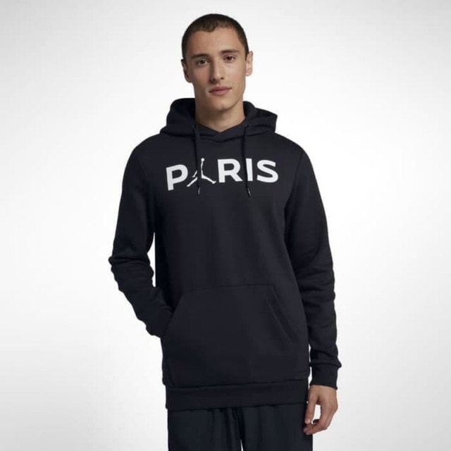 Jaket Bola Hoodie PSG Air X Jordan 2018-2019