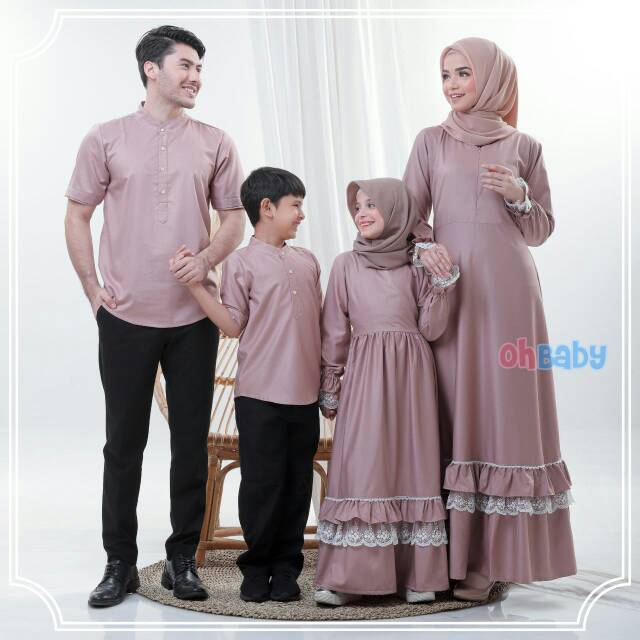 Gamis sarimbit ohbaby toyobo