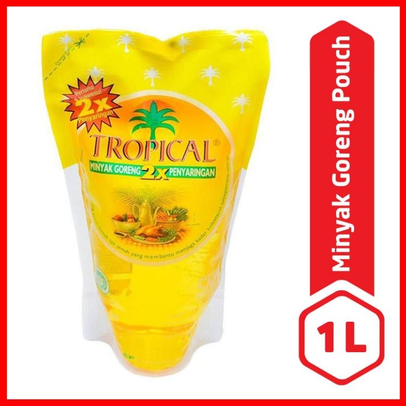 Jual Minyak Goreng Tropical Liter Termurah Refill Kemasan Tropical L Asli Promo Minyak Sehat