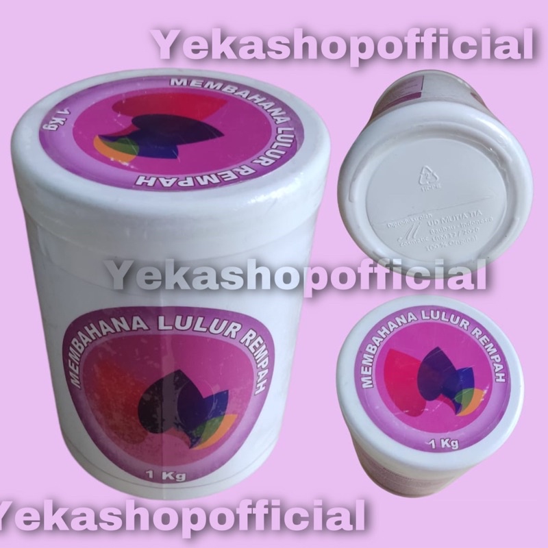 SCRUB MEMBAHANA LULUR REMPAH ukuran 1KG