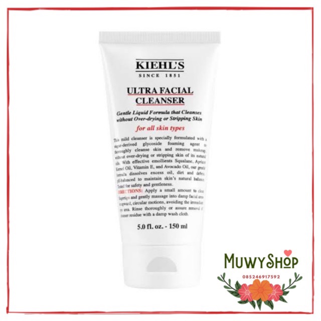 Kiehls Kiehl’s Ultra Facial UF Cleanser 75ml / 150ml