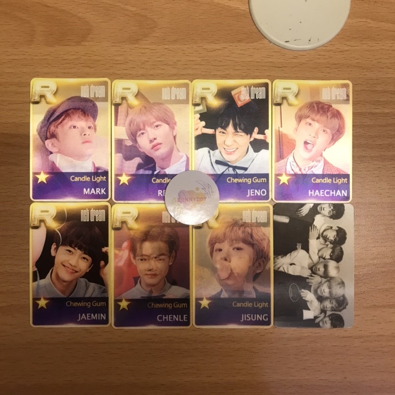 NCT DREAM 127 Unofficial Lenticular Fanmade ChewingGum & Candle Light, Regular & Simon Says 2019 by 