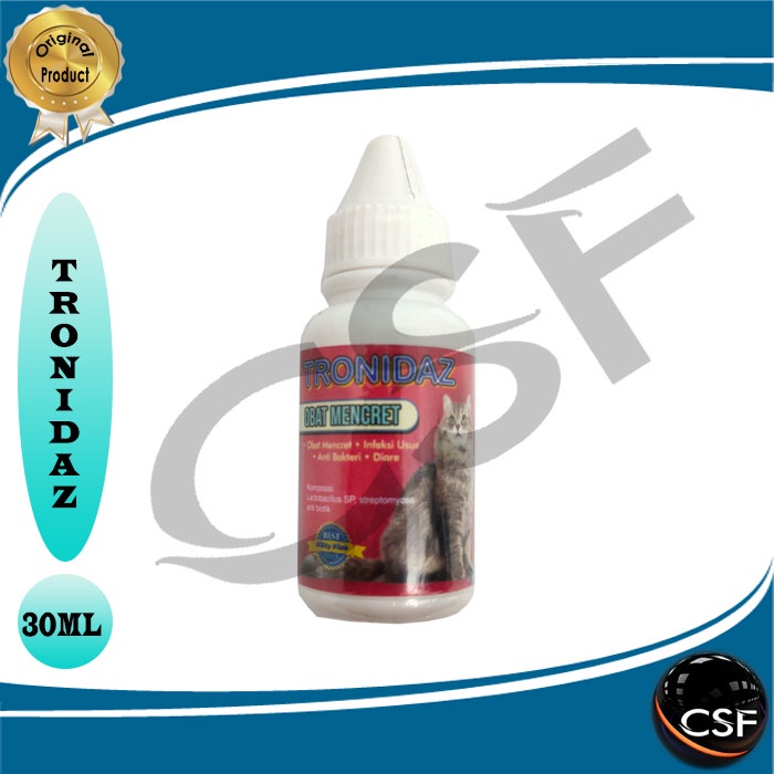 Obat mencret tetes -TRONIDAZ 30Ml-