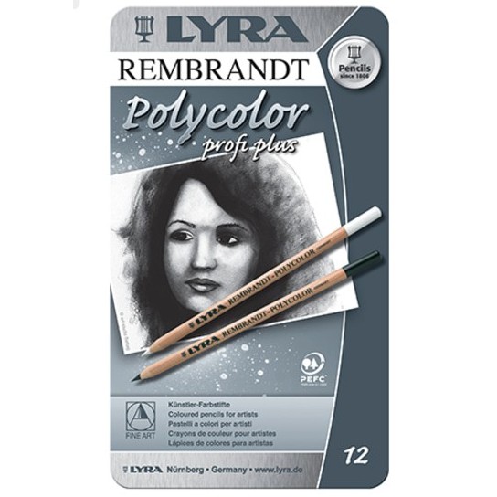 

Rembrandt Polycolour pencil grey LYRA [1 set]