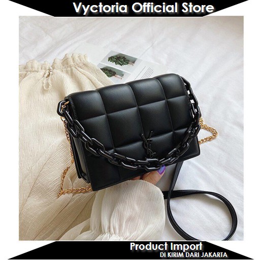 (COD) Vyctoria VOS5215 Tas Selempang Wanita Murah Handbag Import EL5215 CR7361 LT1356 1356 7361 5215