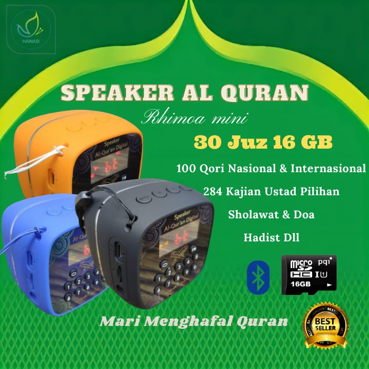 Speaker Al quran Speaker Murottal Alquran Speker Murotal Quran Digital 30 juz Spiker Qur an Anak